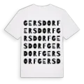 Gersdorf ordlek t-shirt
