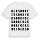 Gersdorf ordlek t-shirt