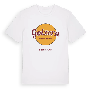 Golzern cirkel t-shirt – ekologisk bomull t-shirt från Pinshirt