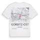 Gorbitz-Ost karta t-shirt