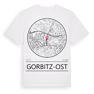 Gorbitz-Ost t-shirt – ekologisk bomull t-shirt från Pinshirt