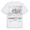 Gorbitz-Süd karta t-shirt