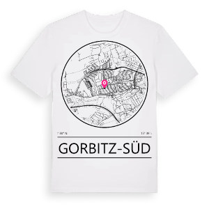 Gorbitz-Süd t-shirt – ekologisk bomull t-shirt från Pinshirt
