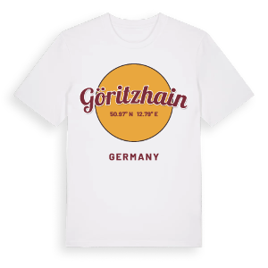 Göritzhain cirkel t-shirt – ekologisk bomull t-shirt från Pinshirt