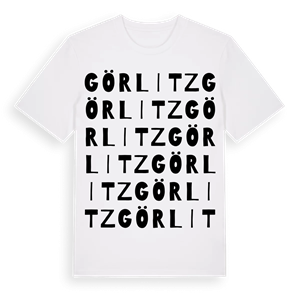 Görlitz ordlek t-shirt – ekologisk bomull t-shirt från Pinshirt