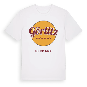 Görlitz cirkel t-shirt – ekologisk bomull t-shirt från Pinshirt