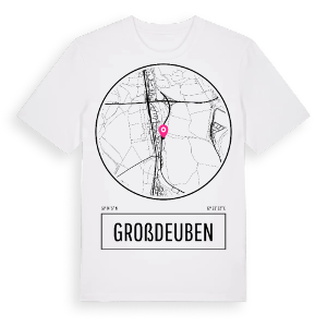 Großdeuben t-shirt – ekologisk bomull t-shirt från Pinshirt