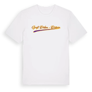 Groß Düben - Dźěwin baseball t-shirt – ekologisk bomull t-shirt från Pinshirt