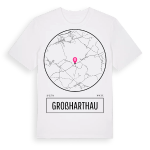 Großharthau t-shirt – ekologisk bomull t-shirt från Pinshirt
