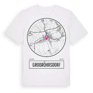 Großröhrsdorf t-shirt – ekologisk bomull t-shirt från Pinshirt