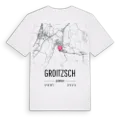 Groitzsch karta t-shirt