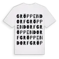 Gröppendorf ordlek t-shirt