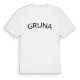 Gruna böjd t-shirt