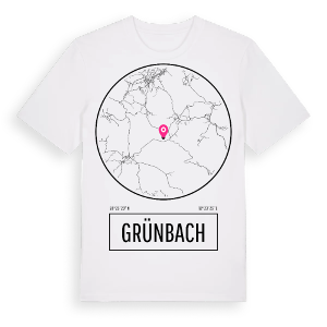 Grünbach t-shirt – ekologisk bomull t-shirt från Pinshirt