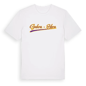 Guhra - Hora baseball t-shirt – ekologisk bomull t-shirt från Pinshirt