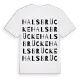 Halsbrücke ordlek t-shirt