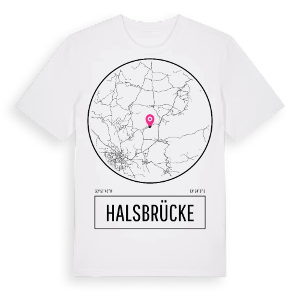 Halsbrücke t-shirt – ekologisk bomull t-shirt från Pinshirt