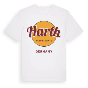Harth cirkel t-shirt – ekologisk bomull t-shirt från Pinshirt