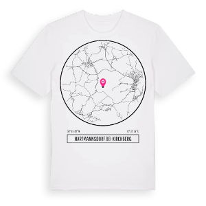 Hartmannsdorf bei Kirchberg t-shirt – ekologisk bomull t-shirt från Pinshirt