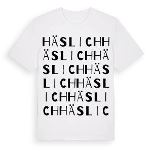 Häslich ordlek t-shirt – ekologisk bomull t-shirt från Pinshirt