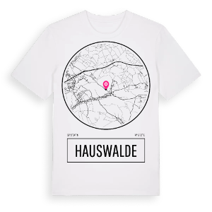 Hauswalde t-shirt – ekologisk bomull t-shirt från Pinshirt