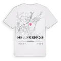 Hellerberge karta t-shirt