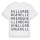 Hellerberge ordlek t-shirt