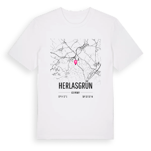 Herlasgrün karta t-shirt – ekologisk bomull t-shirt från Pinshirt