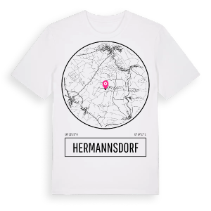 Hermannsdorf t-shirt – ekologisk bomull t-shirt från Pinshirt