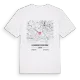 Hermsdorf/Erzgebirge karta t-shirt