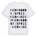 Hermsdorf/Spree - Hermanecy ordlek t-shirt