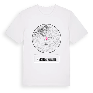 Hertigswalde t-shirt – ekologisk bomull t-shirt från Pinshirt