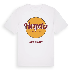 Heyda cirkel t-shirt – ekologisk bomull t-shirt från Pinshirt
