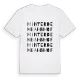 Hinter dem Bahnhof ordlek t-shirt