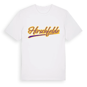Hirschfelde baseball t-shirt – ekologisk bomull t-shirt från Pinshirt