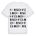 Hirschfelde ordlek t-shirt