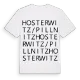 Hosterwitz/Pillnitz ordlek t-shirt