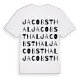 Jacobsthal ordlek t-shirt