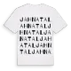 Jahnatal ordlek t-shirt