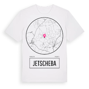 Jetscheba t-shirt – ekologisk bomull t-shirt från Pinshirt