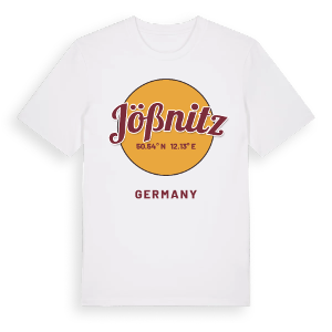 Jößnitz cirkel t-shirt – ekologisk bomull t-shirt från Pinshirt