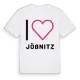 Jag älskar Jößnitz t-shirt stort tryck