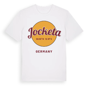Jocketa cirkel t-shirt – ekologisk bomull t-shirt från Pinshirt