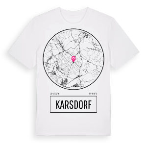 Karsdorf t-shirt – ekologisk bomull t-shirt från Pinshirt