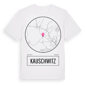 Kauschwitz t-shirt – ekologisk bomull t-shirt från Pinshirt