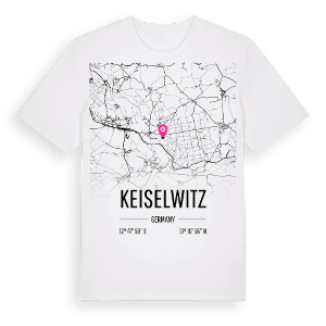 Keiselwitz karta t-shirt – ekologisk bomull t-shirt från Pinshirt