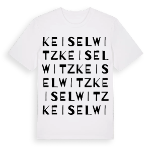 Keiselwitz ordlek t-shirt – ekologisk bomull t-shirt från Pinshirt