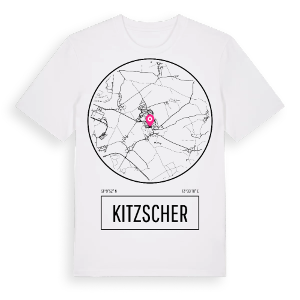 Kitzscher t-shirt – ekologisk bomull t-shirt från Pinshirt