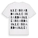 Kleinbardau ordlek t-shirt