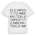 Kleinpestitz/Mockritz ordlek t-shirt